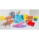 Moose Toys Bluey Backyard BBQ, Pool Time, Playground Playset Mixed Lot w Figure