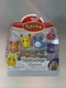 Pokemon Squishmallows Squishalongs 4 Mini-Squish Pikachu Gengar Teddiursa Marill