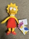 The Simpsons Lisa Simpson 10inch Plush Doll NEW 2024 Jakks Pacific  NWT