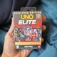Mattel UNO Elite NFL 2024 Core Edition Sports Draft Pack Card Game for Ages 8-11