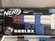 NERF Roblox Arsenal Pulse Laser Motorized Dart Blaster Gun + Virtual Item New