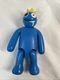 Phat Mojo - Rainbow Friends &ldquo;Happy Blue&rdquo; Posable Action Figure 5" Series 1 USED