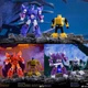 DR.WU DW-E35&DW-E34 Wingman Wasp GOLDEN BEETLE Action Figure Mini 4.5-6cm Robot