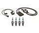 Denso Wire Set 7mm & 4 Iridium Power Spark Plug 0.044 Kit For 2.0L 2.6L L4