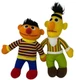 Vintage 1984 Playskool Sesame Street Bert & Ernie Plush Dolls Set 72900 72901