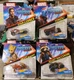2016 Marvel Hot Wheels Guardians of The Galaxy Vol. 2 Character Lot Of 4 Cars