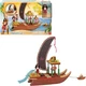 Disney Moana 2 Toys, Moana&rsquo;s Adventure Canoe Playset with Floating Canoe & Doll
