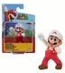 NEW Jakks Pacific World of Nintendo 2.5" Super Mario FIRE MARIO Mini-Figure