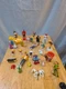 Lot 30+ Disney PVC Figures Woody Ariel Peter Pan Goofy Power Ranger Mixed Toys