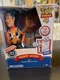 Disney Toy Story 4🤠Sheriff Woody w/ Interactive Drop-Down Action 70➕Sayings