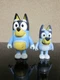Bluey Figures Bluey And Her Dad Mixed Lot Replacement Moose Action Figure Dog