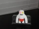 FUGGLER COLLECTIBLE KEYCHAINS SERIES 2 SASQUOOSH WHITE (BLACK MARKS ON BODY)