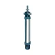 Riegler 1.DM.20010, Round Cylinder, Piston &Oslash; 20 Stroke 10, G 1/8, 105778