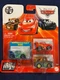 Disney Pixar Cars Mini Racers 3 Pack Carla Veloso, Mater, Lighting McQueen
