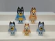 Bluey Bingo Mom Dad Moose Toys figures lot
