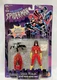 💥 1996 Spider-Woman Black Widow Assault Gear MOC ToyBiz Marvel Figure