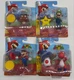 4PC Jakks Pacific Super Mario 2.5" Figures Set ~ FAST SHIPPING ~ NEW ~ READ