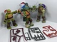 TMNT 2012 Nickelodeon Action Figures Set of 4 Leo, Mikey, Donnie, Raph Playmates