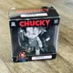 Culturefly Chucky 4.5 Inch Vinyl Figure White Gray Blood Splatter Culture NIB
