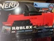 Nerf Roblox mm2 Shark Seeker Blaster Hasbro With Virtual Item Code BRAND NEW