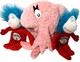 Dr. Seuss Thing 1 and Thing 2 and Fish from Cat in the Hat.-3 Plush Lot