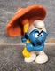 SMURFS Mushroom Umbrella Smurf 20118 PVC Figure SCHLEICH Peyo VINTAGE 1979