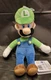Little Buddy Super Mario All Star Collection Luigi 10" Plush Authentic With Tags