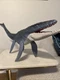 Mattel Jurassic World Fallen Kingdom Mosasaurus Real Feel, Damaged Tail