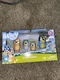 Bluey & Family 4 Pack Figure Set Includes Bluey, Bingo, Chilli & Bandit TV Show 