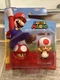2020 World Of Nintendo RED TOAD with Super Mushroom! By Jakks Pacific NIB
