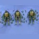 NECA Teenage Mutant Ninja Turtles GHOST BROTHERS Leonardo Raphael Donatello