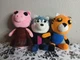 Piggy ROBLOX Plush Lot 3 Pink Piggy Tiger & Willow Wolf  Rare Series 1 MiniToon 