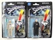 Lot of 2: Superman Movie Spin Master Retro DC Figure Jor-EL Chase & Black 3.75"