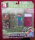 Minecraft Steve Overworld Survival Pack Series #1 Action Figure Set