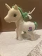 Hasbro My Little Pony Gi-Go Wonder Unicorn Figure Toy Tulip White w Green Hair