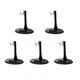 NANSHINE 5 Pcs Action Figure Stand 1/6 scale (approx. 12 inches), Black
