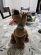 Scooby Doo Dizzy Dog Pull String Head Spinning Plush 10"  Hanna Barbera - Works!