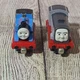 Mattel Thomas The Train And Dennis Diecast Take and Play Lot Of 2 Blue Red Gray