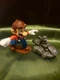 World of Nintendo Super Mario Mario And Fire Mario Figure Jakks New