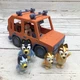 Moose Toys Bluey Family Cruiser & Action Figures