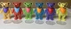 Super 7 Grateful Dead Dancing Bears Glow In the Dark Action reaction Figures