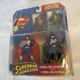 Kenner Ltd Edition Superman Man of Steel Cyber-Link Superman & Batman NEW 1996