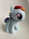 My Little Pony 7" Plush Hasbro Aurora Rainbow Dash Friendship is Magic 2013