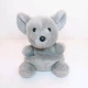 Palm Pals Mouse Plush 5" Stuffed Animal Toy Gray Chatty Mouse Aurora 
