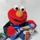 Tyco 1997 Vintage Rock N Roll Elmo Guitar Plays and Sings Works W Battery Tags