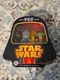 Star Wars Limited Edition Pez Candy Dispensers Set Darth Vader Helmet Metal Tin