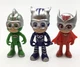 PJ Masks Turbo Blast Catboy Gekko Owlette Figures Silver Helmets Speed Booster