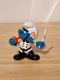 Schleich Smurf: 20123 POLICE OFFICER - PROMO SHELL Custom (Smurf)