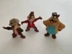 Vintage Disney Rescue Ranger Figures. Set of 3 from 1991