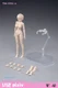 US 86TOYS 1/12 T86-ST04-A Pale Super Large Bust 6" Female Figure Head Body Dolls